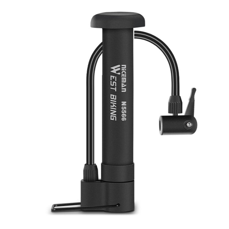 WEST BIKING Mini Bicycle Pump Cycling Equipment(Black)