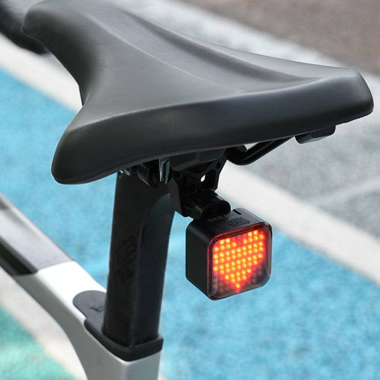 ESLNF Bicycle Tail Light Mountain Bike Smart Brake Sensor Auto Switch Waterproof Warning Lamp(Seatpost Mount)