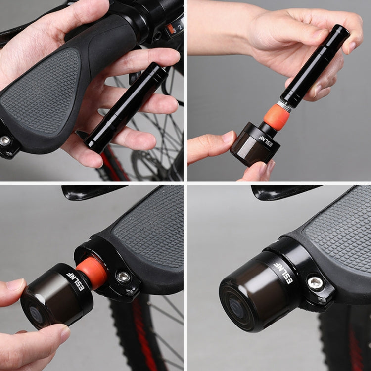 ESLNF Bike Handlebar Light LED Bicycle Turn Signal Cycling Light Waterproof Safety Warning Indicator Lamp, Style: Normal