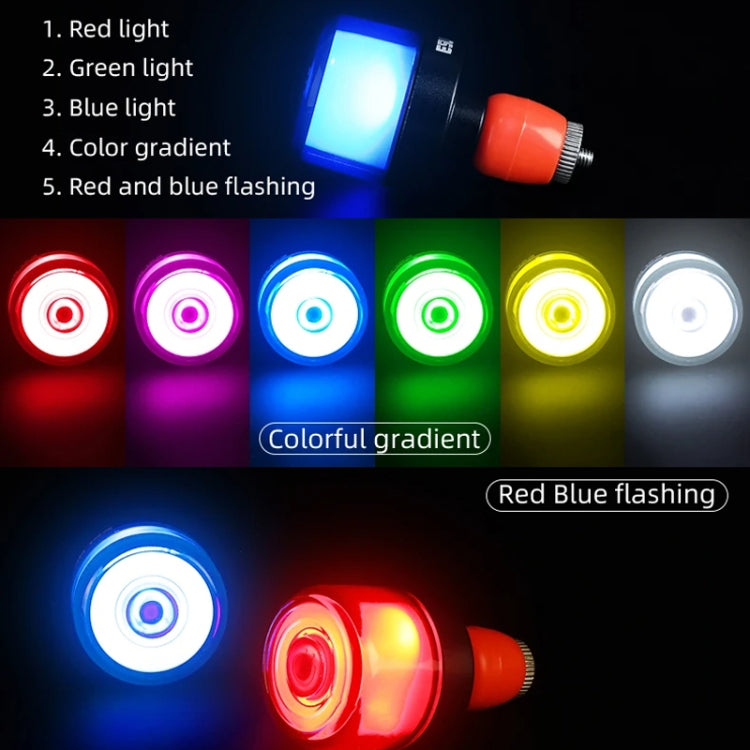 ESLNF Bike Handlebar Light LED Bicycle Turn Signal Cycling Light Waterproof Safety Warning Indicator Lamp, Style: Normal