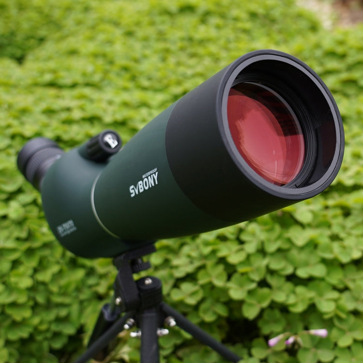 SVBONY SV28 25-75x70 HD Birding Scope With Tripod, Style: 19mm Eyepiece Red Film