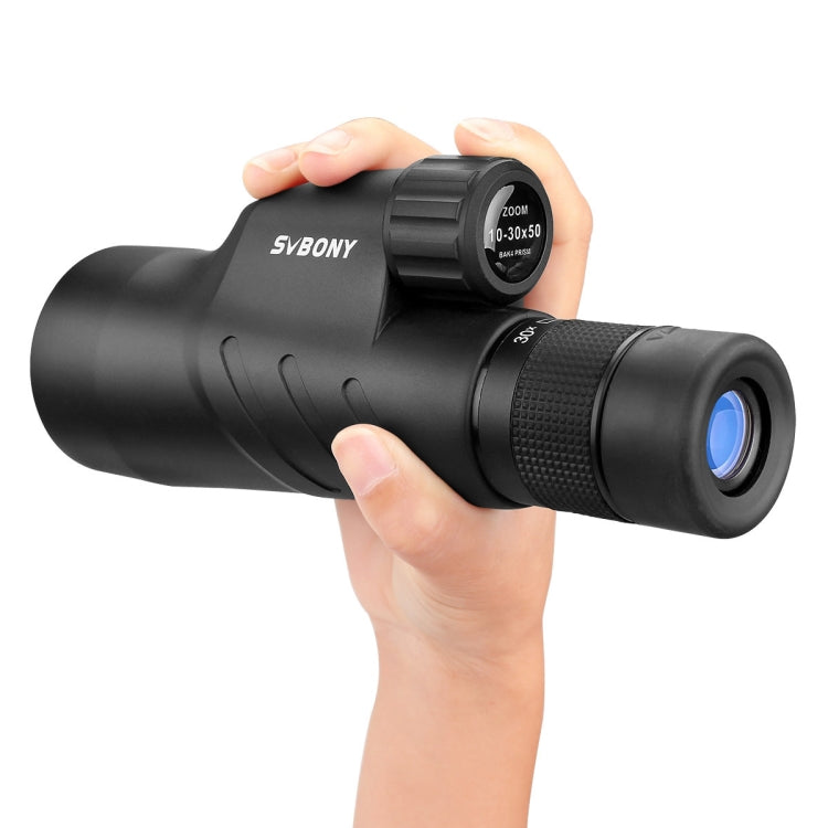 SVBONY SV45 10-30x50 Large Caliber High Definition Waterproof Continuous Zoom Monoculars