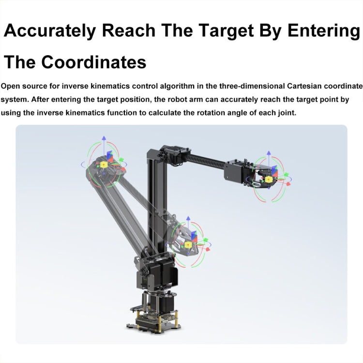 Waveshare 25118 RoArm-M2-S Desktop Robotic Arm Kit, Based On ESP32, 4-DOF(EU Plug)