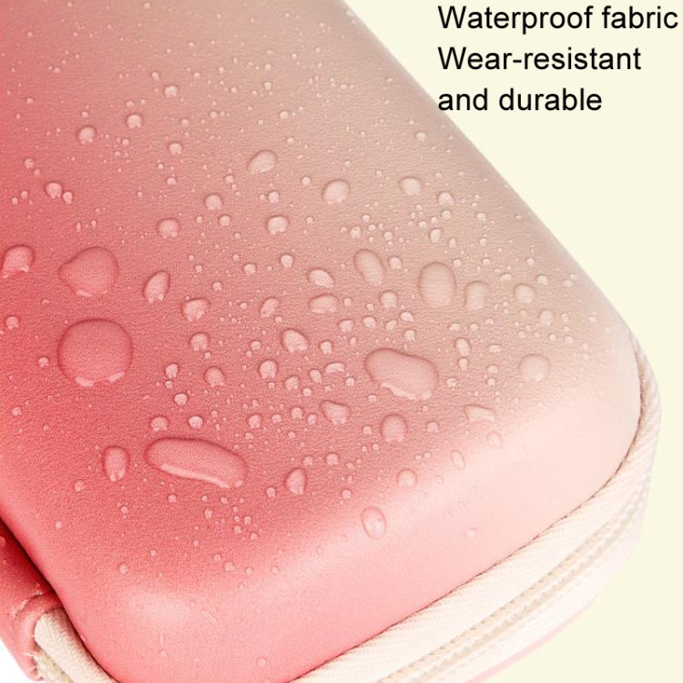 Cwatcun H45 Mini Storage Bag Small Microslice Digital Camera Bag PU Waterproof Hard Shell Bag(Green)
