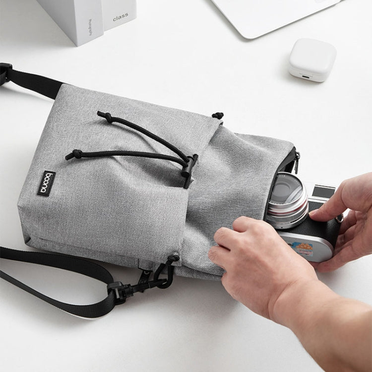 Baona BN-H022 SLR / Micro-Single Camera Bag Lightweight Single-Shoulder Camera Bag(Gray)