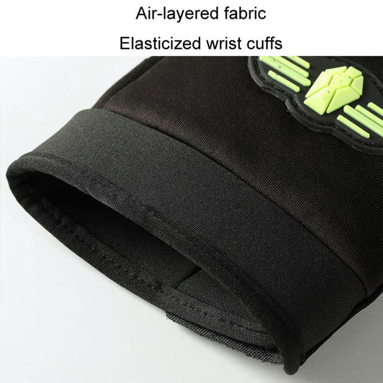 LANYIER Fall Winter Men Outdoor Motorcycle Gloves Riding Warm Windproof Anti-Slip Waterproof Touch Screen Gloves, Size: Average(Blue)