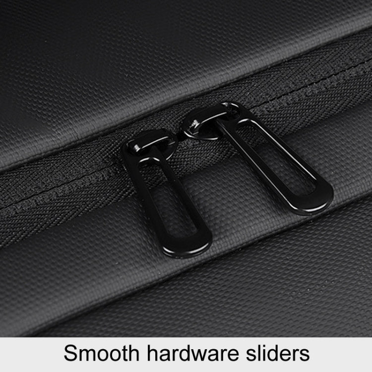 WEIXIER B726 Simple Expandable Double-Shoulder Backpack Large Capacity Business Casual Bag(Black)