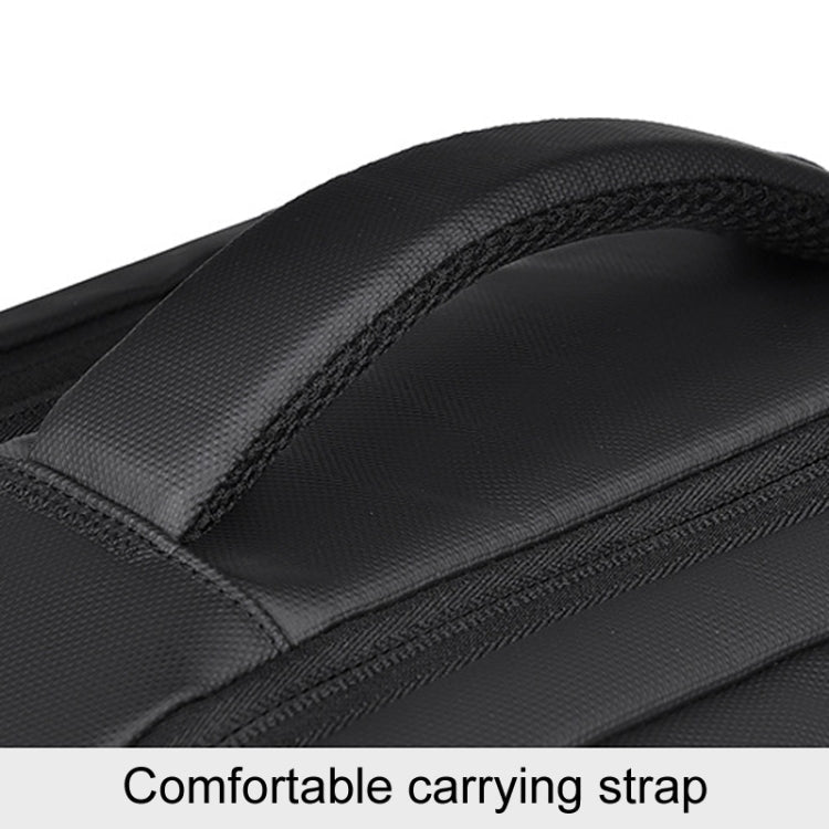 WEIXIER B724 Business Large Capacity Double-Shoulder Commuter Computer Bag Expandable Travel Backpack(Gray)