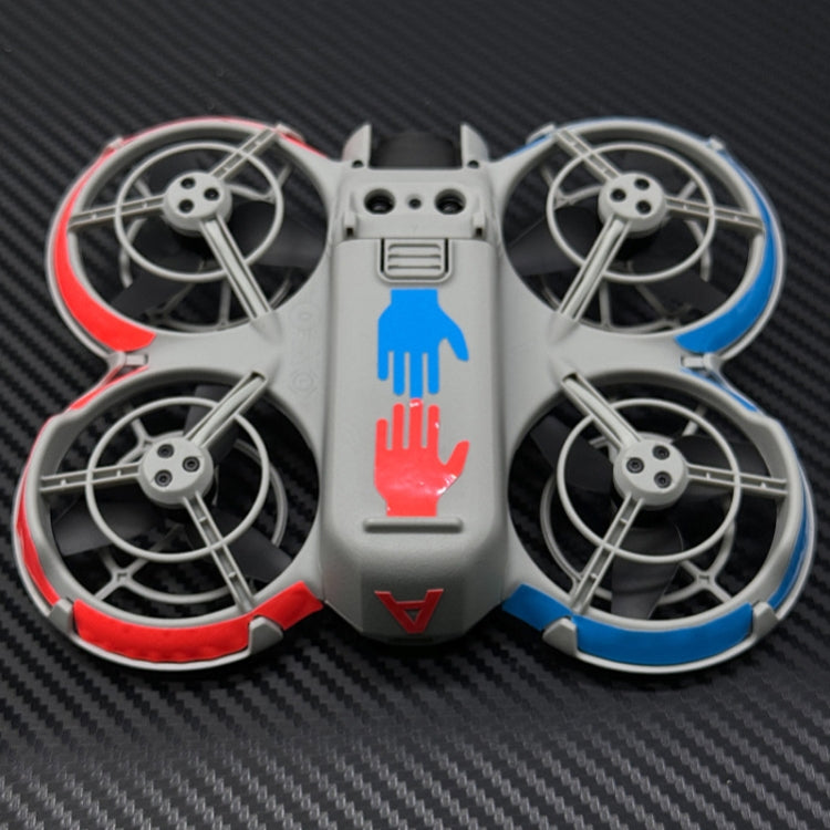 For DJI Neo CQT Dazzle Color Glow Stickers Waterproof Anti-fouling Luminous Drone Color Change Stickers