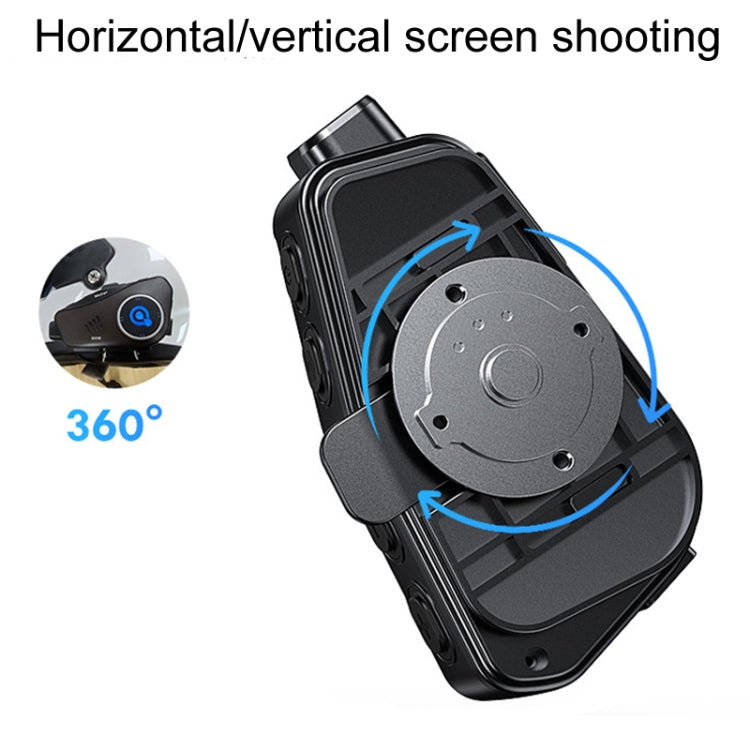 KUQIBAO Q28 Motorcycle Riding Helmet Bluetooth-compatible Headset Recorder(Hard Microphone)