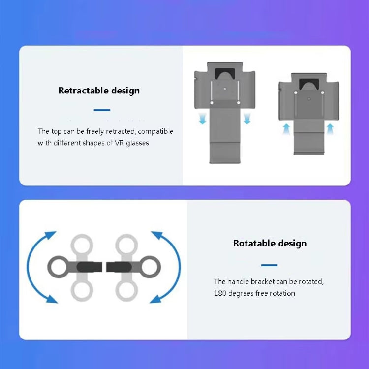 iplay VR Charging Display Stand Controller Storage Bracket With RGB Light