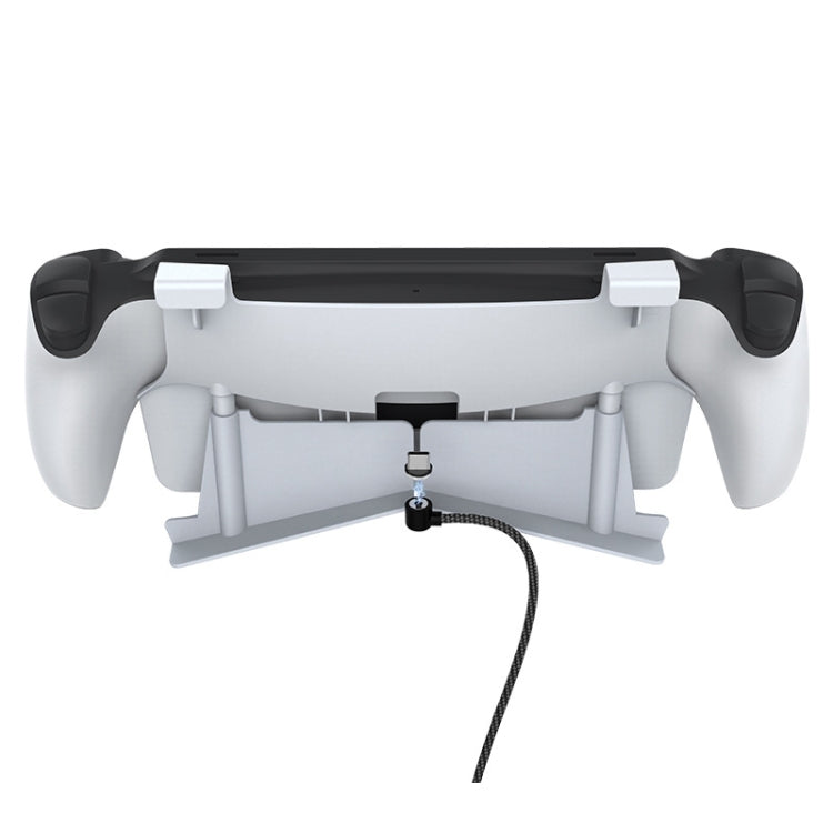 For PlayStation Portal iplay HBP-587 Host Storage Rack With Charging Function(White)