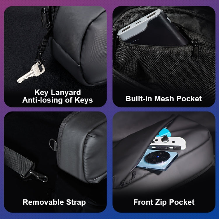 STARTRC GAMES Handheld Universal Storage Bag Crossbody Bag(Silver)