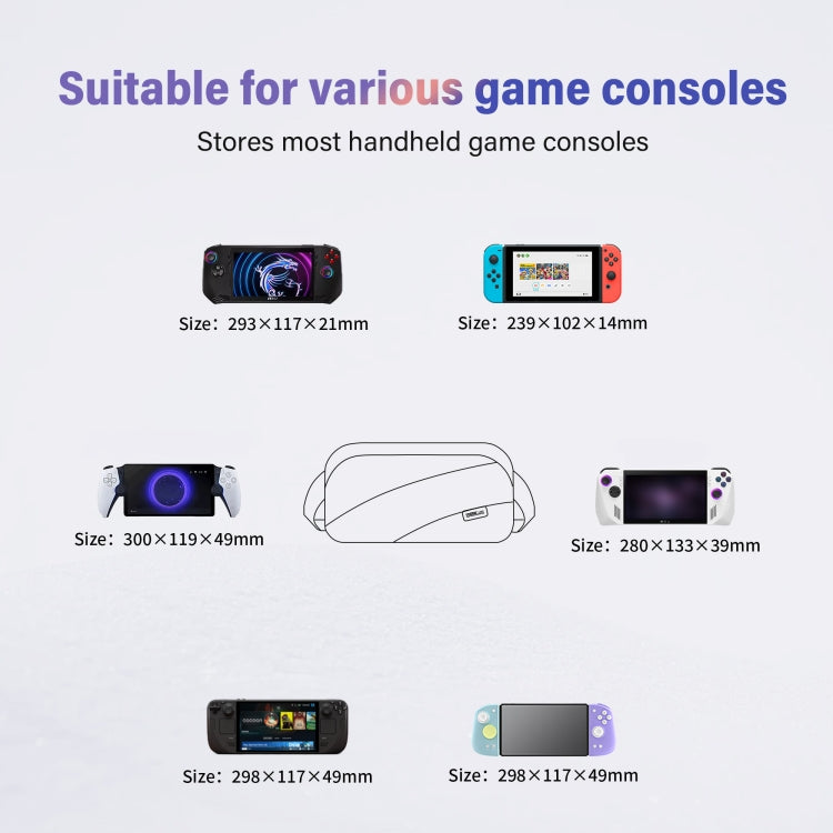 STARTRC GAMES Handheld Universal Storage Bag Crossbody Bag(Black)