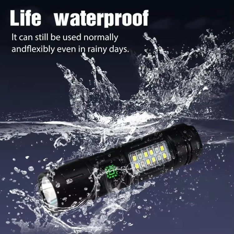 E-SMARTER CY011 Bright LED Side Light Flashlight Repair Mini Drop Proof Torch(White)