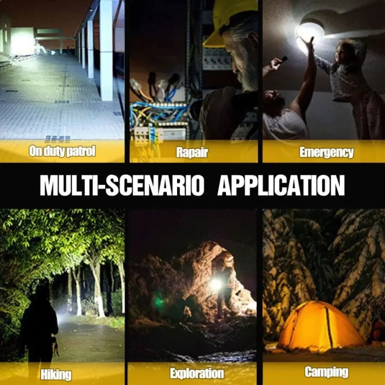 E-SMARTER CY011 Bright LED Side Light Flashlight Repair Mini Drop Proof Torch(White)