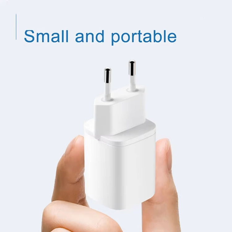 CYKE K02 30W PD+QC3.0 Mobile Phone Digital Display Fast Charger, Plug: EU(Black)