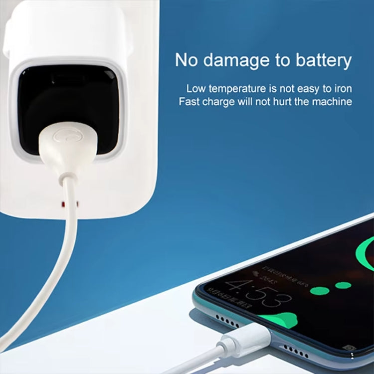 CYKE K02 30W PD+QC3.0 Mobile Phone Digital Display Fast Charger, Plug: EU(Black)