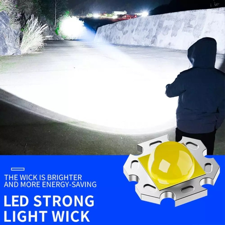 E-SMARTER S02 Small Dual Light Source Side Lamp Floodlight Flashlight Strong Light Far Shooting Camping Lamp