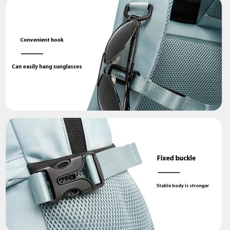 BANGE BG-1810 Travelling Shoulder Bag Large Capacity Lightweight Multifunctional Luggage Bag(Black)
