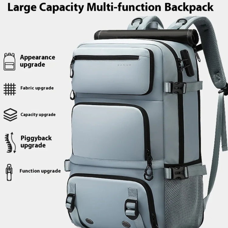 BANGE BG-1810 Travelling Shoulder Bag Large Capacity Lightweight Multifunctional Luggage Bag(Black)