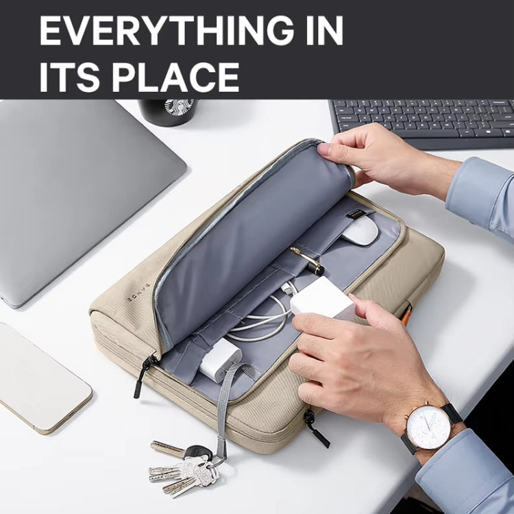 BANGE BG-6802 Laptop Bag Notebook Protective Case, Color: Black Large