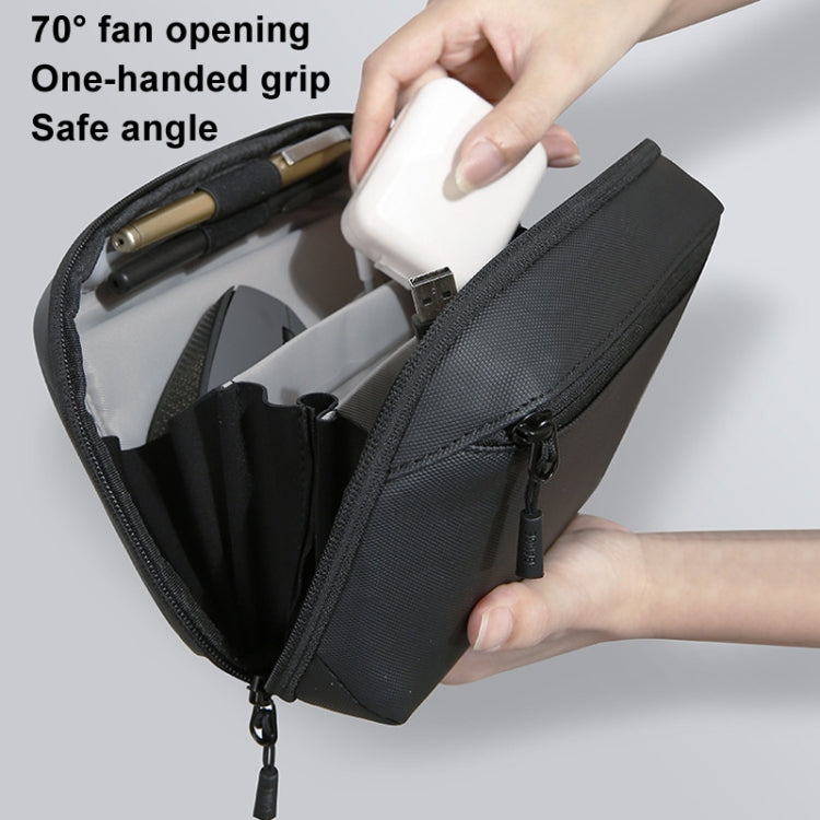 BANGE BG-6800 Digital Storage Bag Data Cable Electronic Accessory Organiser(Black)