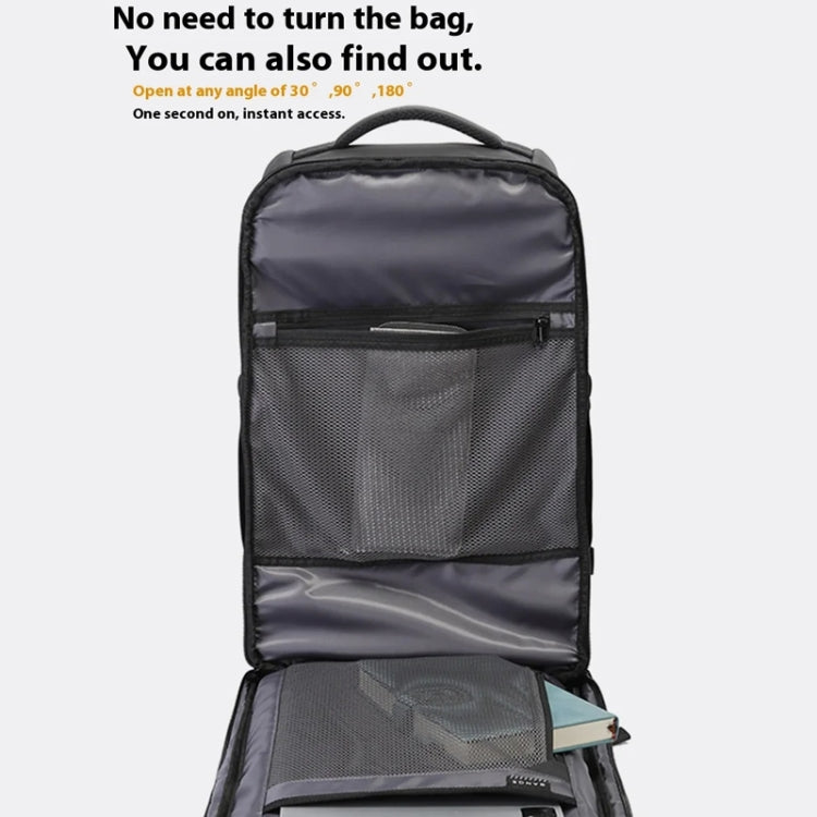 BANGE BG-3029 Large Capacity Sports Travelling Shoulder Bag Wet Dry Separation Lightweight Computer Bag(Black)