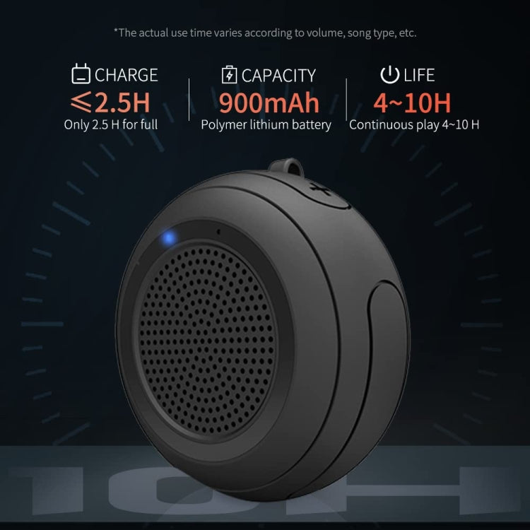 Cyboris IPX7 Waterproof Mini TWS Interconnected Water Floating Bluetooth Speaker(Red)