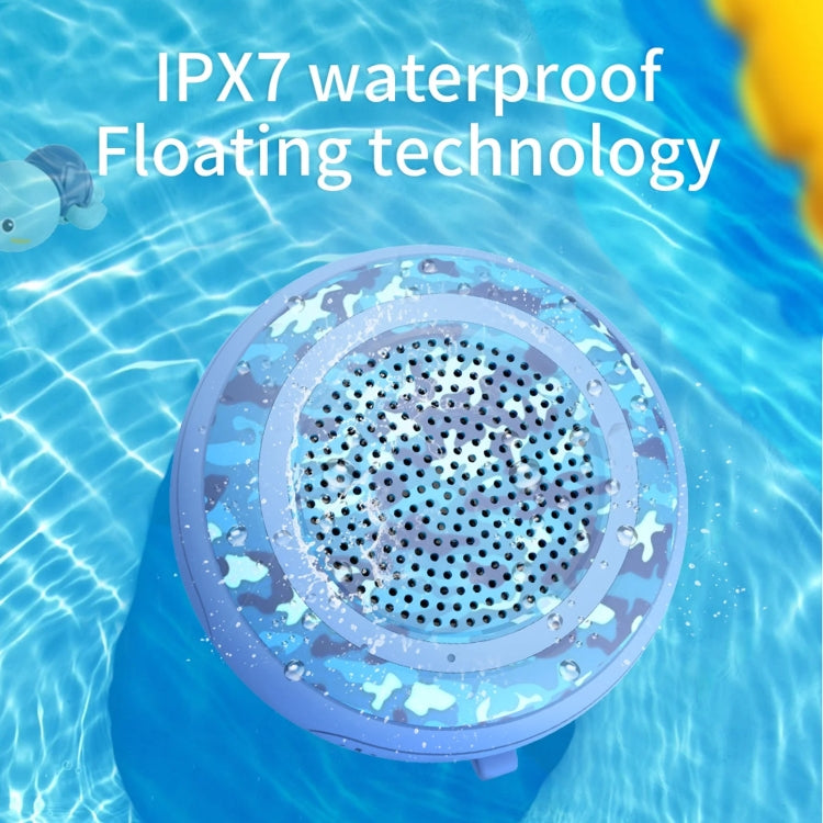 Cyboris IPX7 Waterproof Mini TWS Interconnected Water Floating Bluetooth Speaker(Red)