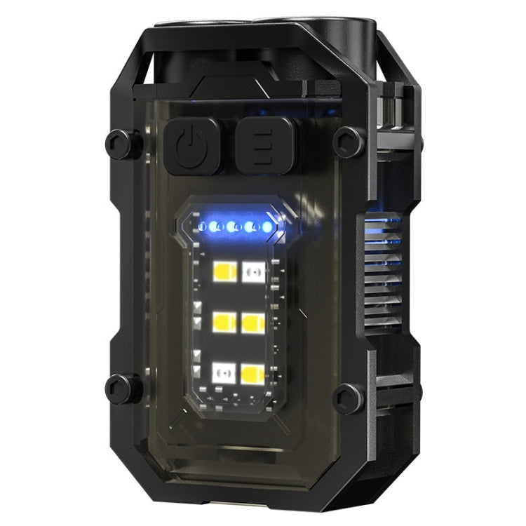 E-SMARTER YSD01 Outdoor Portable Mini Keychain Light Magnetic Anti Loss Auto Repair Light(Black)