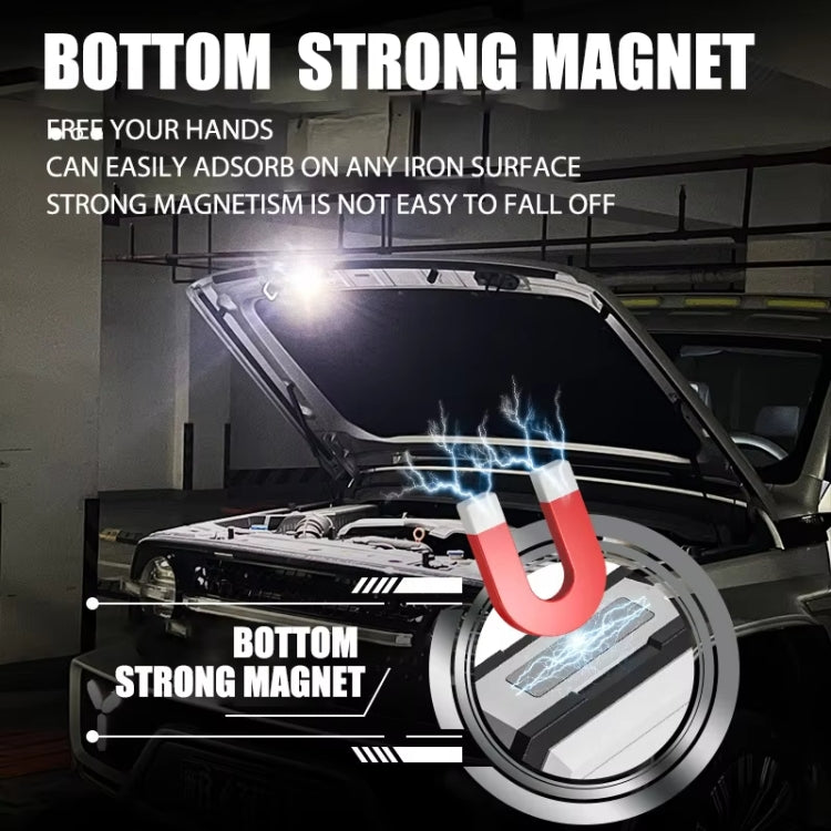 E-SMARTER YSD01 Outdoor Portable Mini Keychain Light Magnetic Anti Loss Auto Repair Light(Black)