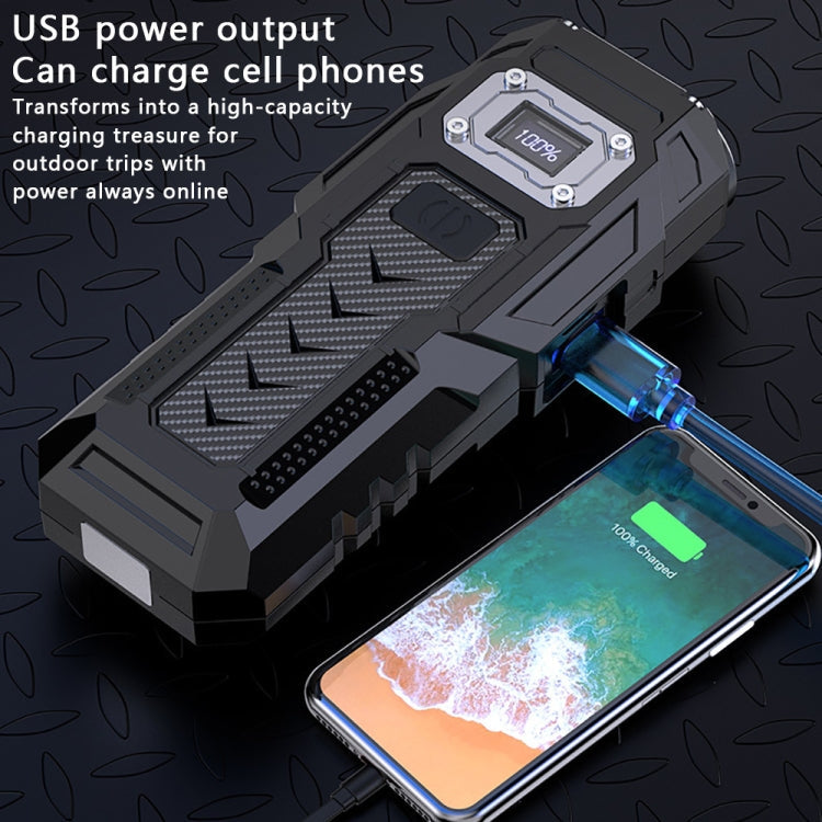 E-SMARTER BK08 Strong Mini Key Light Magnetic LCD Electric Display Dual Light Tool Lamp