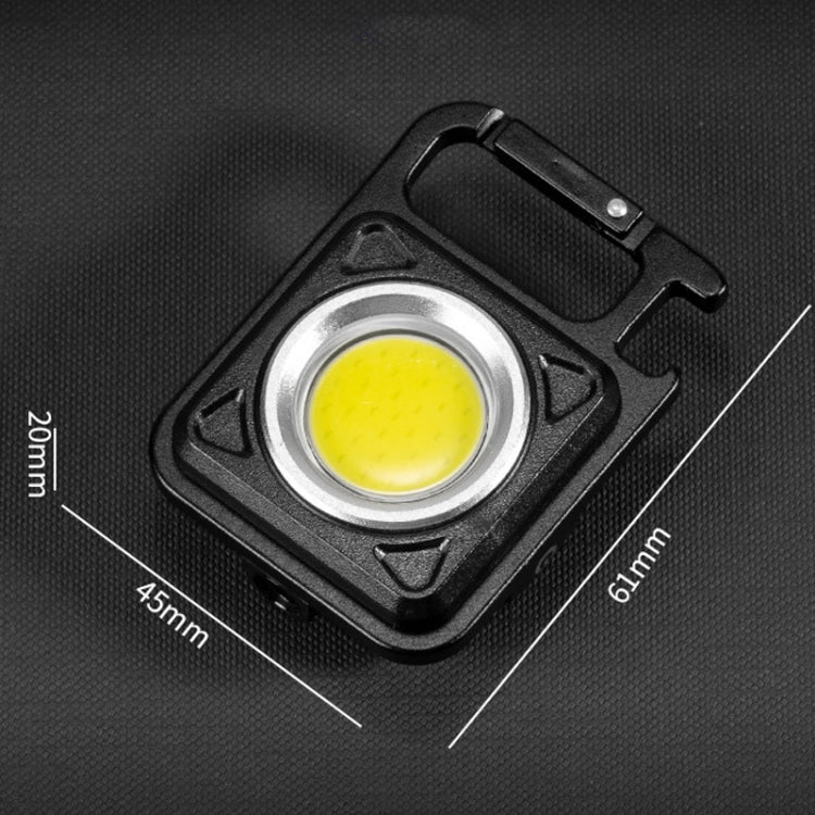 E-SMARTER W5134 Mini LED Glow Torch Strong Light Portable Keychain Light(Red)