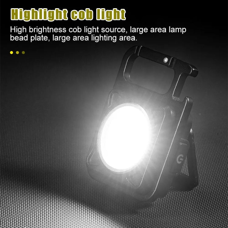 E-SMARTER W5134 Mini LED Glow Torch Strong Light Portable Keychain Light(Red)