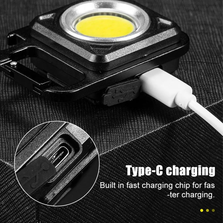 E-SMARTER W5134 Mini LED Glow Torch Strong Light Portable Keychain Light(Red)
