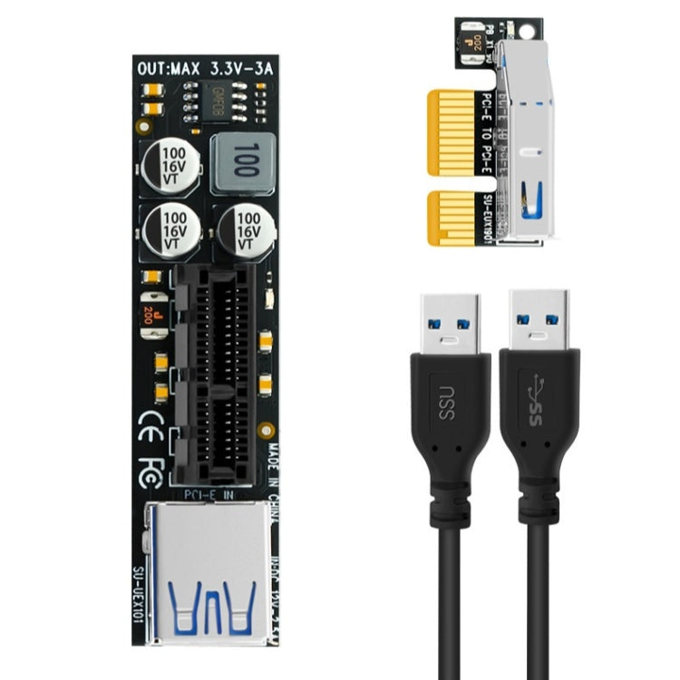 SSU PCI-E To X1 Interface Extension Cable, Length: 0.6m