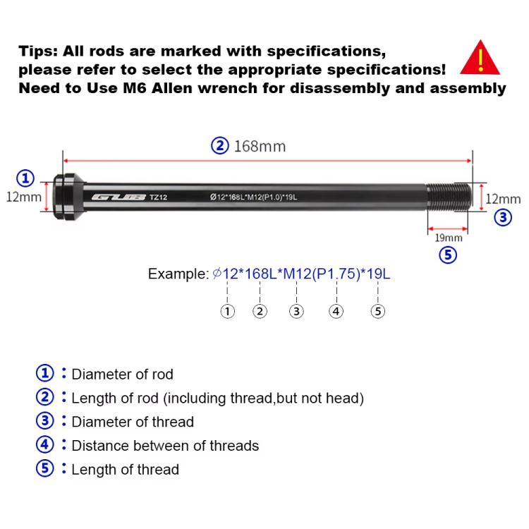 GUB TZ15 MTB Road Bicycle Frame Aluminium Bucket Axle Bar