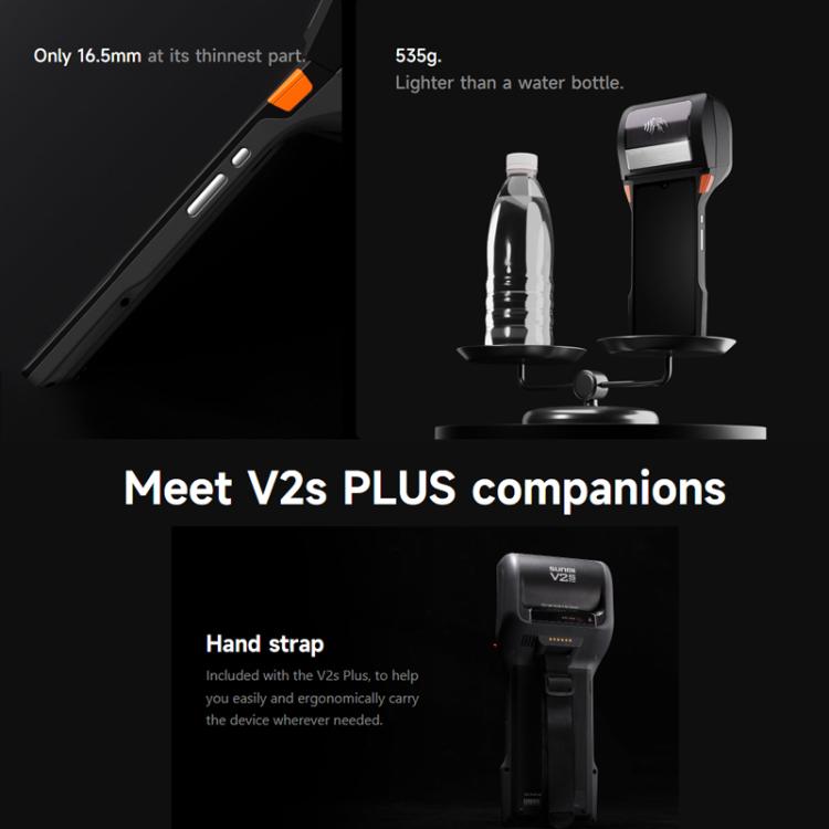 SUNMI V2s PLUS Handheld Cash Register With 80mm Printer Intelligent Mobile Terminal, Spec: 3+32G Scanner(EU Plug)