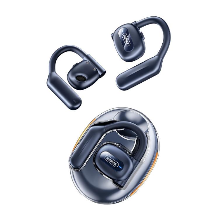 REMAX OpenBuds P5 PRO Air Conduction Hanging Ear Bluetooth Earphone ENC Sports Noise Reduction Earphone(Navy)