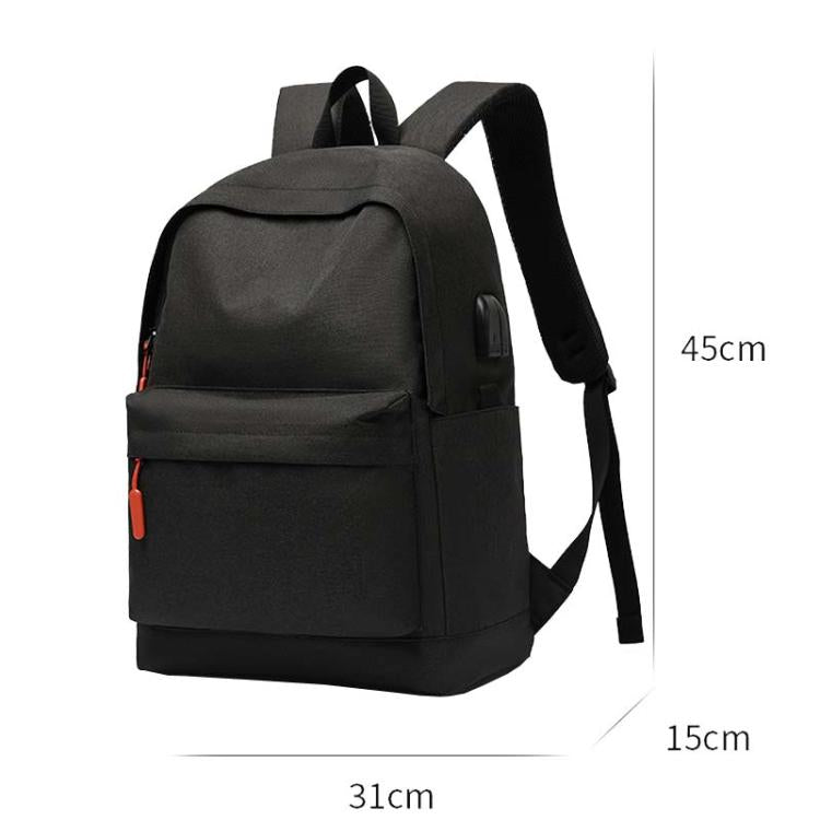 SKV B20537 Lightweight Traveling Double Shoulder Bag Large Capacity Laptop Backpack(Light Gray)