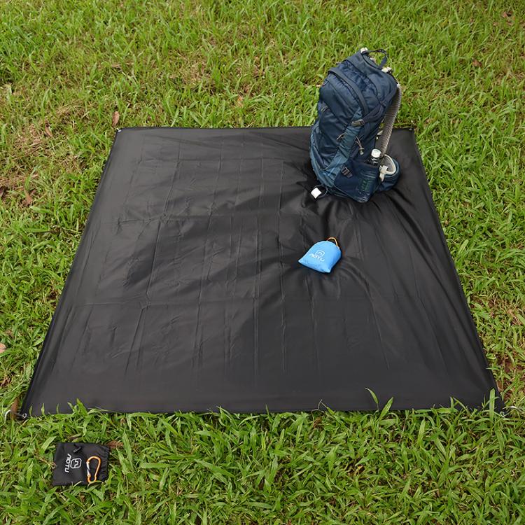 AOTU AT6238 153x143cm Ultra-thin Pocket Moisture Resistant Beach Mat Foldable Portable Picnic Mat(Blue)