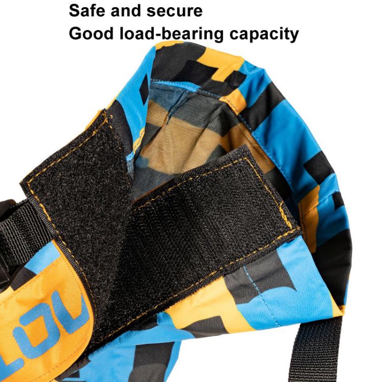 AOTU  AT8913 1pair Children Riding Skiing Waterproof Calf Protectors Outdoor Sandproof Shoes Covers, Color: Blue Cat M