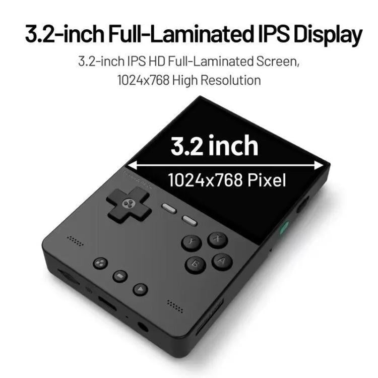 TRIMUI BRICK Open Source Pocket Console Portable Wireless Bluetooth HD Retro Arcade, Size: 64G(Red)