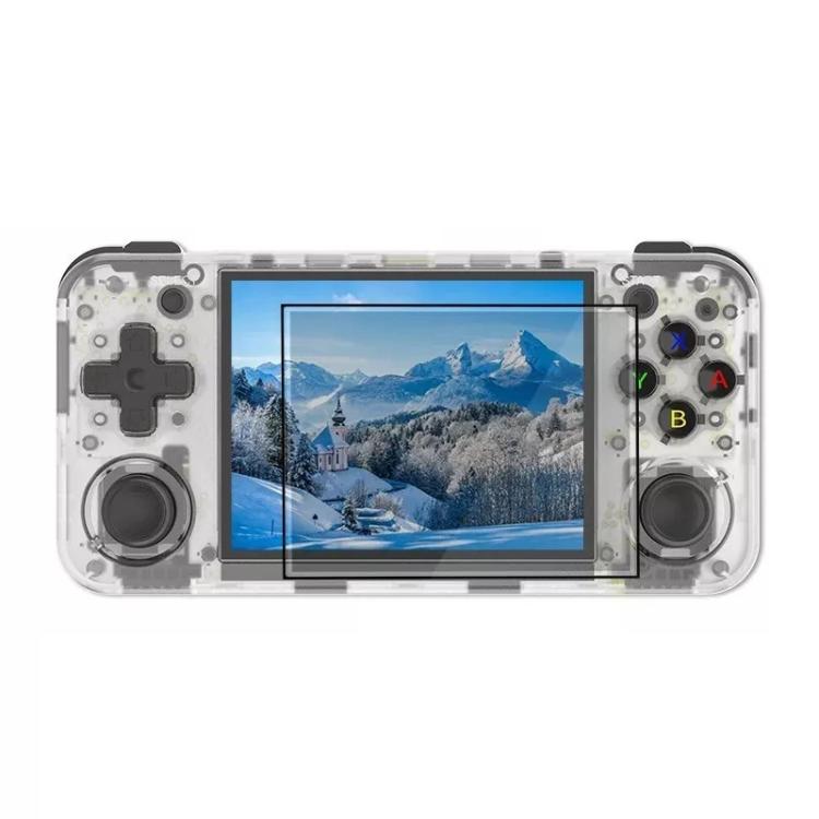 ANBERNIC RG35XXH Open Source Wireless Handheld Game Console, Memory: 32G Standard No Games (Transparent White)
