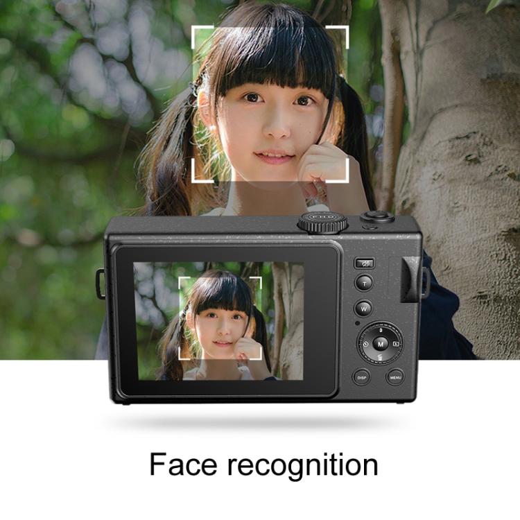 AMKOV CD-R1 24MP HD Pixel Shooting Student Camera 1080P Video Recording CCD Photo Video HD Camera(Pink)