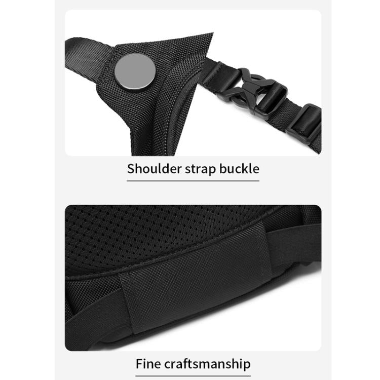 Ozuko Motorcycle Riding Leg Bag Multifunctional Sports Waterproof Waist Bag(Green)