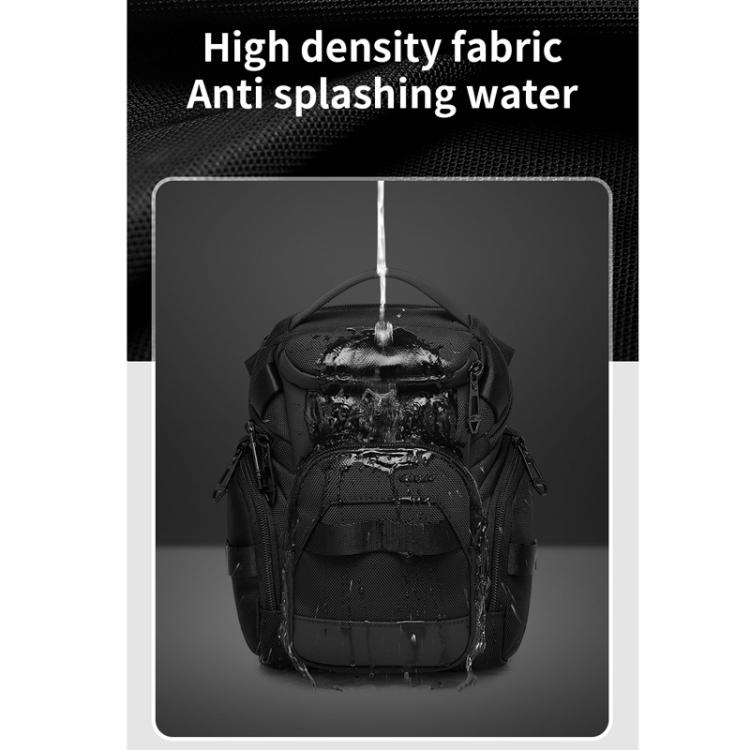 Ozuko Motorcycle Riding Leg Bag Multifunctional Sports Waterproof Waist Bag(Gray)