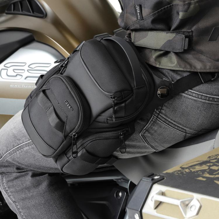 Ozuko Motorcycle Riding Leg Bag Multifunctional Sports Waterproof Waist Bag(Green)