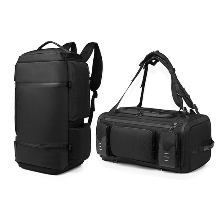 Ozuko 20 Inch Travel Business Foldable Waterproof Handbag(Dark Gray)